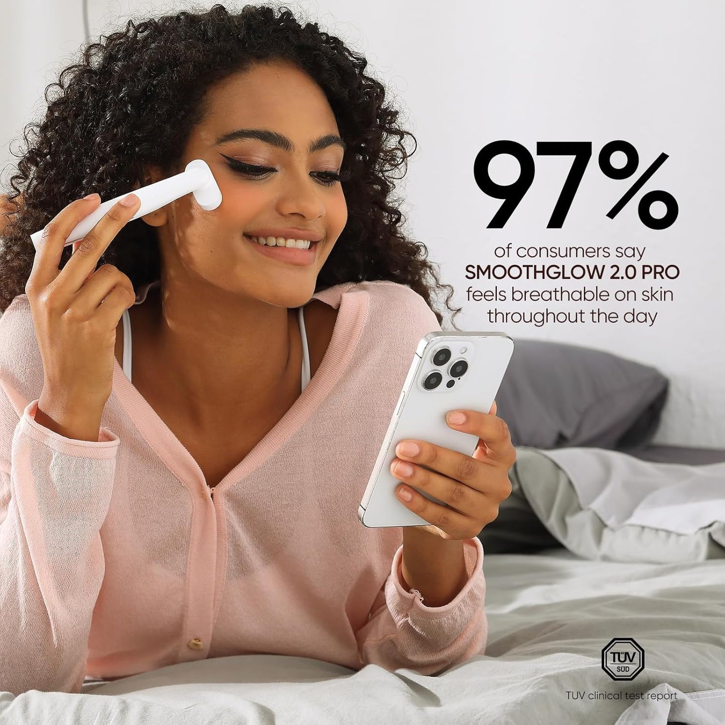 SMOOTHGLOW 2.0 PRO 9-in-1 Red Light Therapy Wand - Ultimate Anti-Aging & Rejuvenation Tool for Radiant Skin, Perfect Gift for Women