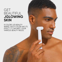 SMOOTHGLOW 2.0 PRO 9-in-1 Red Light Therapy Wand - Ultimate Anti-Aging & Rejuvenation Tool for Radiant Skin, Perfect Gift for Women