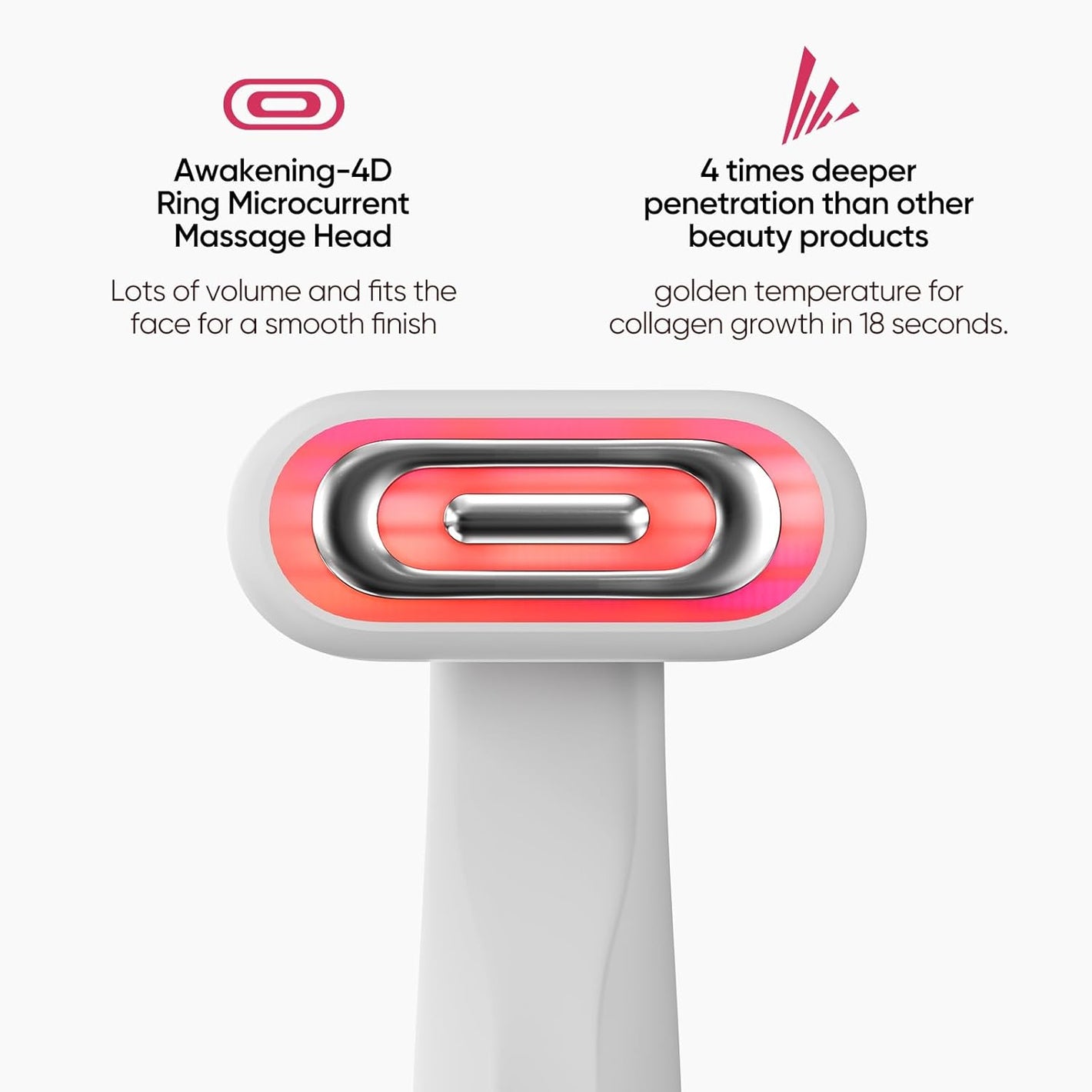 SMOOTHGLOW 2.0 PRO 9-in-1 Red Light Therapy Wand - Ultimate Anti-Aging & Rejuvenation Tool for Radiant Skin, Perfect Gift for Women
